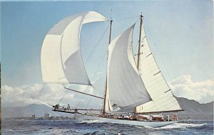 Sail Boat Misc, Massachusetts MA Postcard