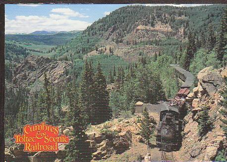 Cumbres and Toltec Scenic Railroad Postcard BIN 797