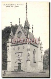 Old Postcard Meillant Cher Chateau Facade of the Chapel