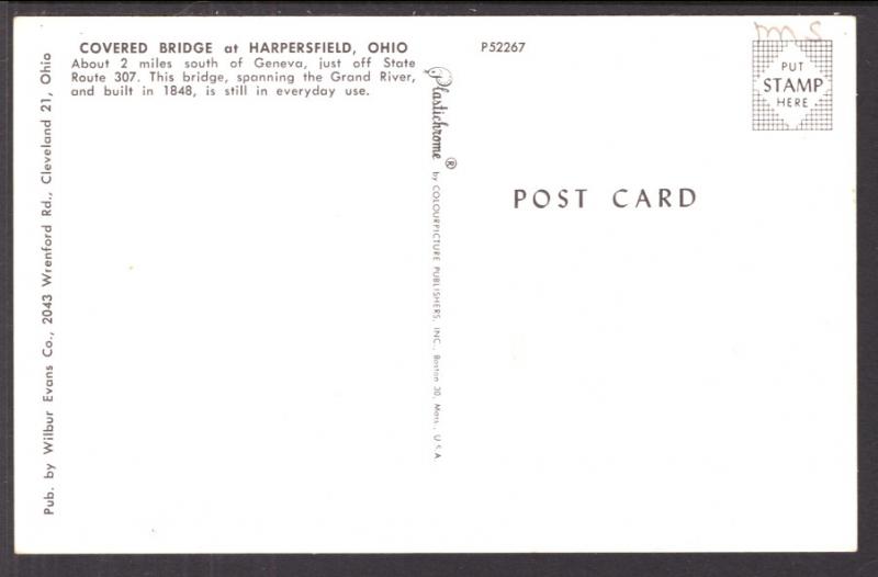 Covered Bridge,Harpersfield,OH