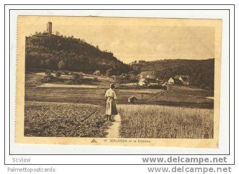 Chateau, Waldeck, France, 20-40s