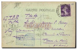 Old Postcard Marseille Place de la Bourse