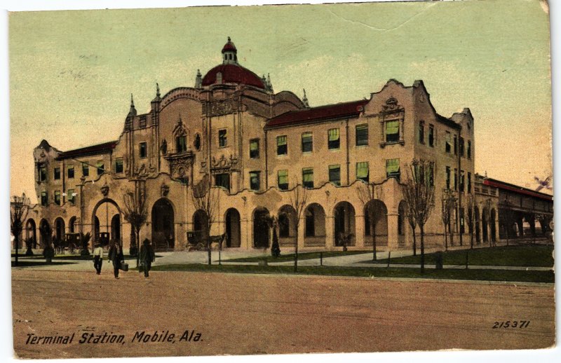 13703 Railroad Terminal Station, Mobile, Alabama 1913