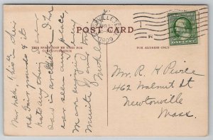 Nashville TN Parthenon Centennial Park Postcard W27