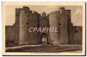 Acute Dead Old Postcard The door to the Queen