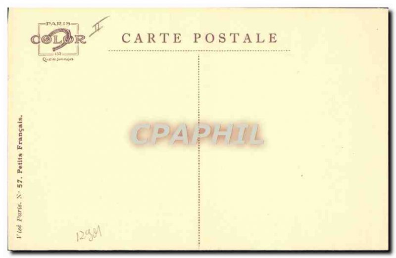 Postcard Old illustrator Poulbot