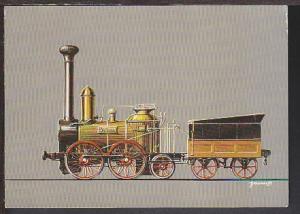 Historic Locomotive Postcard BIN 