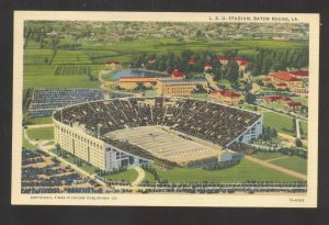 BATON ROUGE LOUISIANA STATE LSU TIGERS FOOTBALL STADIUM VINTAGE POSTCARD