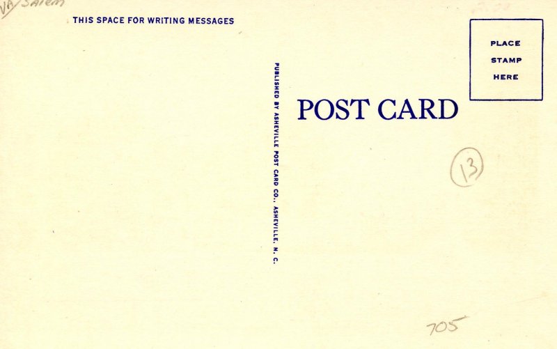 VA - Salem. Confederate Monument, Roanoke County Courthouse