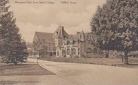 Iowa Ames Margaret Hall Iowa State College Albertype