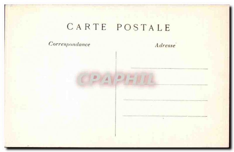 Paris Old Postcard Square Louvre