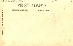 NH - Lyndeboro. J.A. Tarbell Library  *RPPC