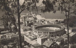 Malaga Andalucia Plaza de Toros Bullfighting Stadium Old Postcard