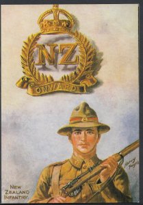 Military Postcard - New Zealand Infantry  RT2368