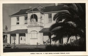 australia, NSW, RAYMOND TERRACE, Post Office (1950s) Murray Views RPPC Postcard