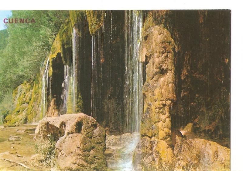 Postal 031647 : Cuenca. Gruta en el nacimiento del rio Cuervo