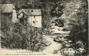 CPA BONNEVAL - Pont sur la Boralde et Usines du Moulin (133455)