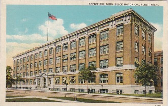 Michigan Flint The Buick Motor Company Building Curteich