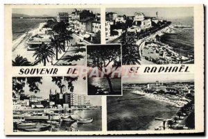 Old Postcard Souvenir From St Raphael