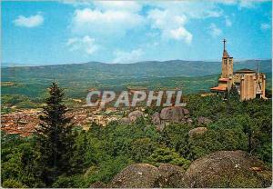 Postcard Modern Guimaraes Portugal Sanctuary of the Rock (the quotes at the b...