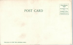 1900s Bingham Military School Asheville North Carolina Undivided Back Postcard