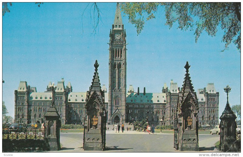 Canadian Houses of Parliament , OTTAWA , Ontario , Canada , 50-60s
