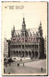 Old Postcard Brussels Maison Du Roi