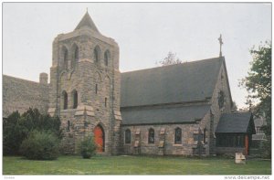 NARRAGANSETT, Rhode Island; St. Peter's-by-the-Sea, Episcopal Church, Gothic ...