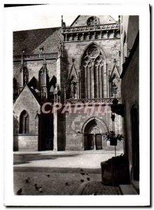 Modern Postcard Colmar Old well and transept of the Cathedral