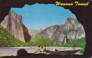 California Yosemite National Park The Wawona Tunnel