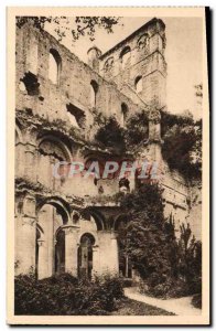 Old Postcard From Abbey Jumieges Ruins of the Church of Our Lady