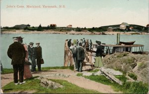 John's Cove Markland Yarmouth Nova Scotia NS Boat Unused Postcard E86