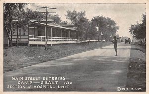 Main Street, Camp Grant, Hospital Unit Military Camps Unused 