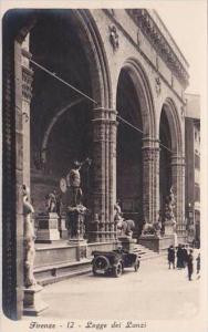 Italy Firenze Loggia dei Lanzi Real Photo