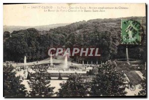 Postcard Old Saint Cloud Park Grandex Waters Former location of Chateau Le Ba...