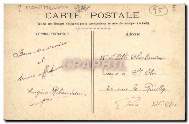 Old Postcard Montmelian Rest