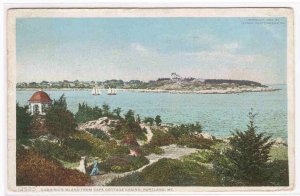 Cushman's Island Portland Maine Phostint postcard