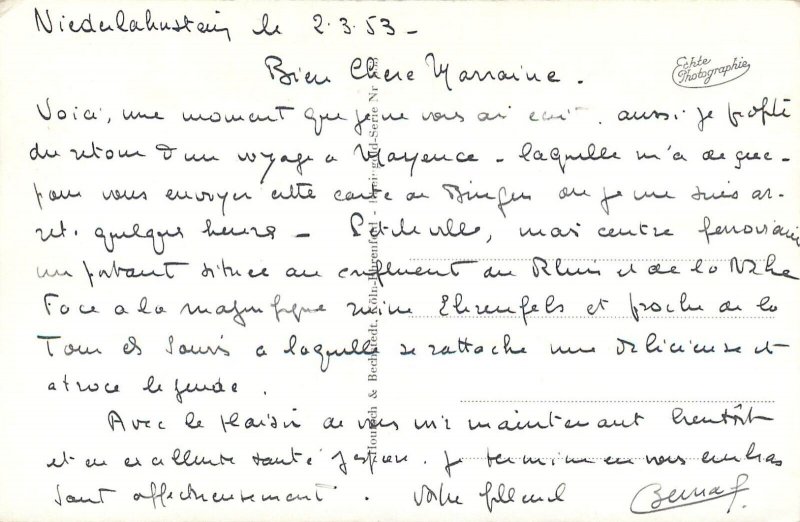 Sailing & navigation themed postcard Ruine Ehrenfels paddle steamer barge