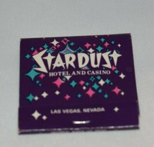 Stardust Hotel and Casino Home of the Lido de Paris Las Vegas Matchbook
