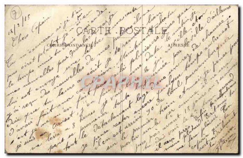 Le Creusot Postcard Old Street de la Sabliere