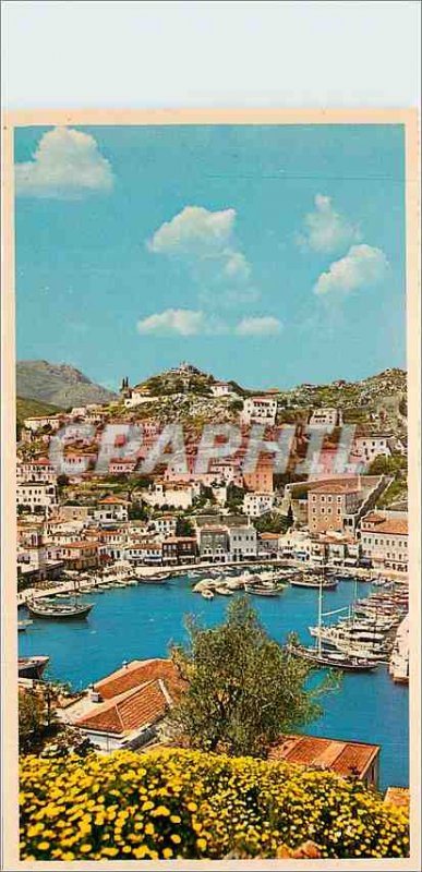 Postcard Modern Hydra picturesque View