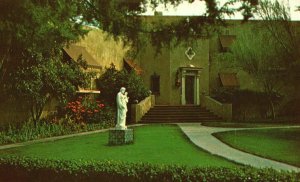 Vintage Postcard 1930's St. Joseph's Academy Villa Carondelet Tucson Arizona AZ