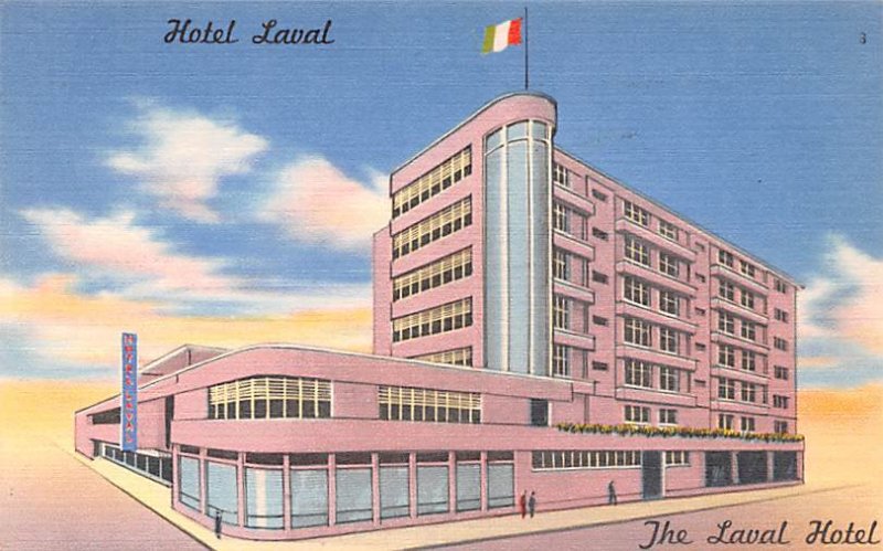 Hotel Laval Sonora Mexico Tarjeta Postal Unused 