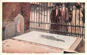 Benjamin Franklin's Grave Philadelphia, Pennsylvania PA  