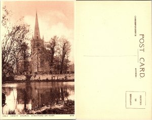 Stratford upon Avon - Warwickshire - Holy Trinty Church
  