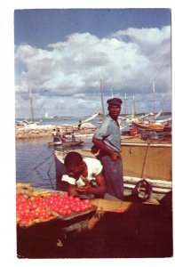 Native Market, Nassau, Bahamas, Used 1967