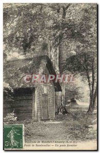 Old Postcard Environs De Montfort l & # 39Amaury Rambouillet Forest A forest ...