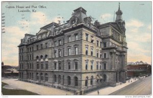 Custom House And Post Office, LOUISVILLE, Kentucky, PU-1911