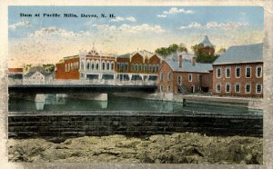 NH - Dover. Dam at Pacific Mills