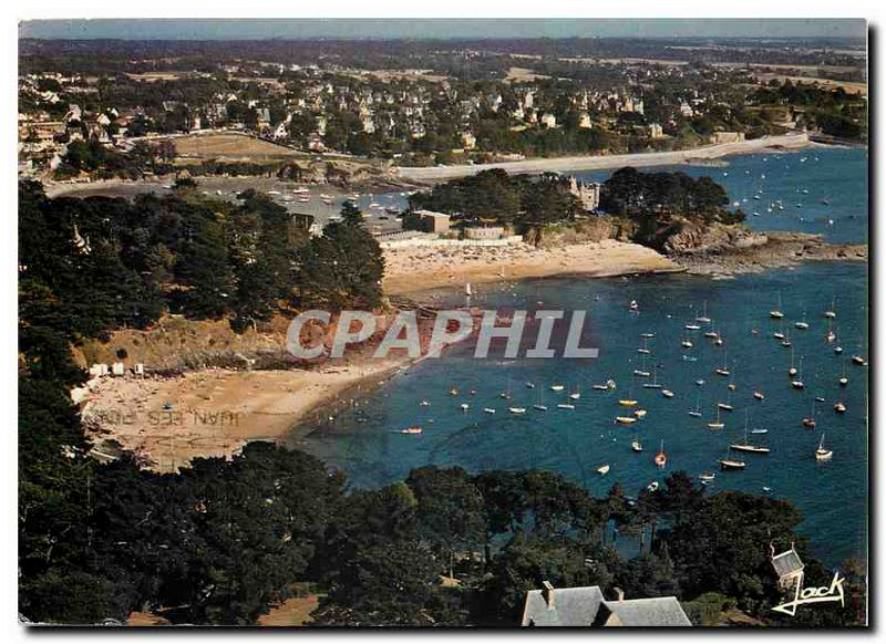 Postcard Modern Colors of Brittany Saint Briac Beaches